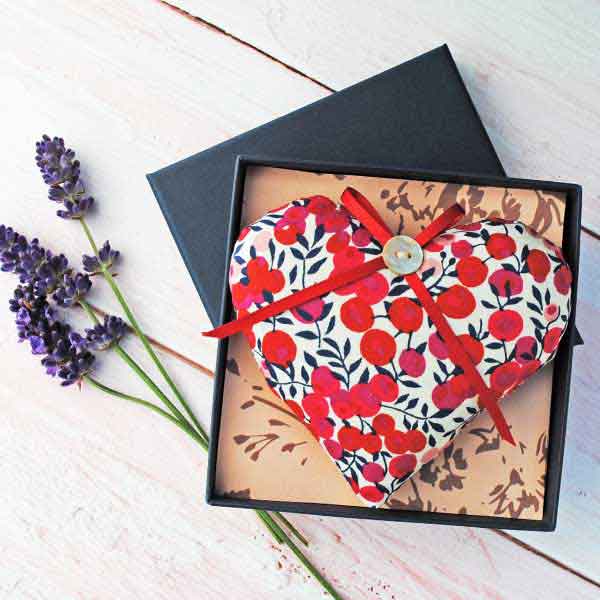 Liberty Lavender Heart in a Box